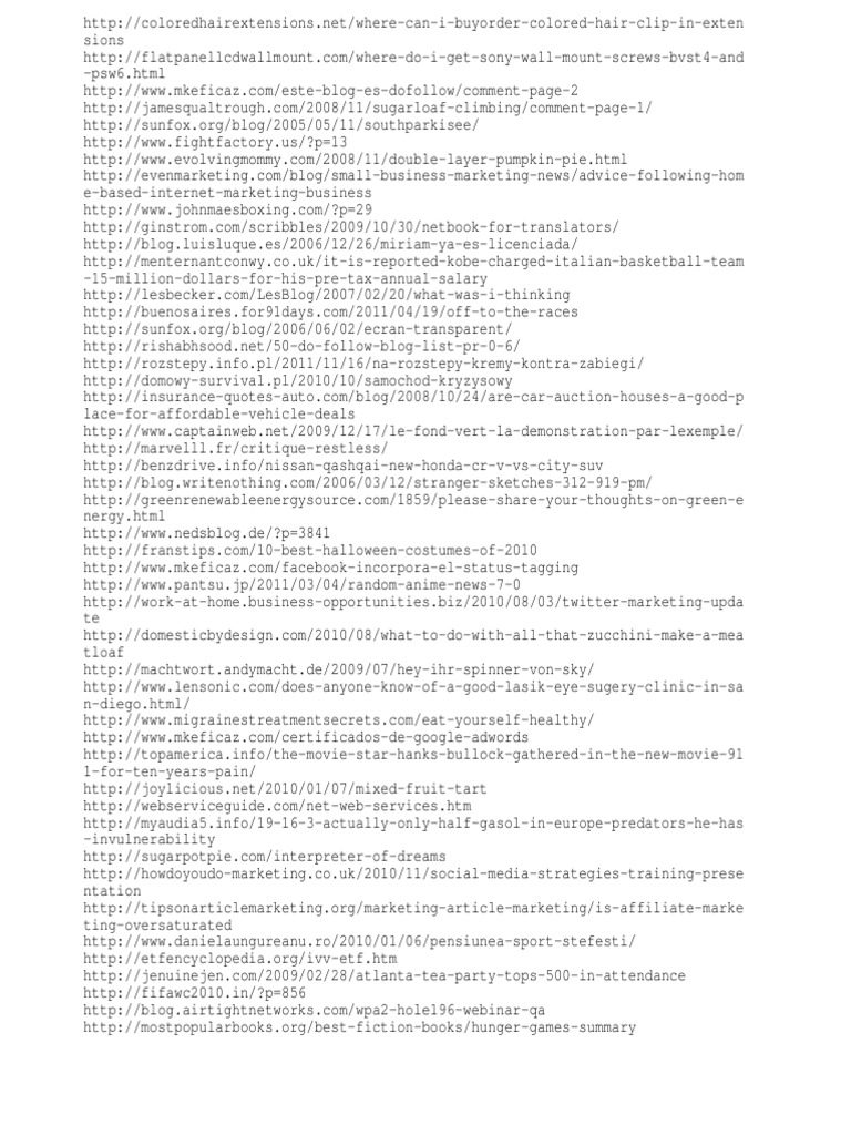 20k Do Follow Blog List Pdf Computing And Information Technology