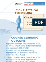 Electrical Technology Topic 1 Sem 1 Politeknik