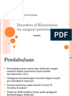 Disorder of Electrolyte
