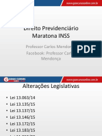 Direito Previdenciário - Maratona INSS