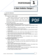 HandOut - 11S - Ekonomi Indeks Harga Dan Inflasi - Pertemuan01 - NS