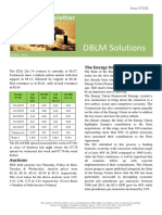 DBLM Solutions Carbon Newsletter 19 Nov 2015