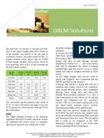 DBLM Solutions Carbon Newsletter 07 Jan 2016