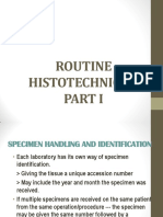 Routine Histotechniques - Lecture 1