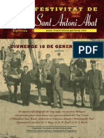 Sant Antoni Abat, Revista 2016.