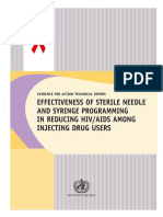Effectiveness Sterile Needle