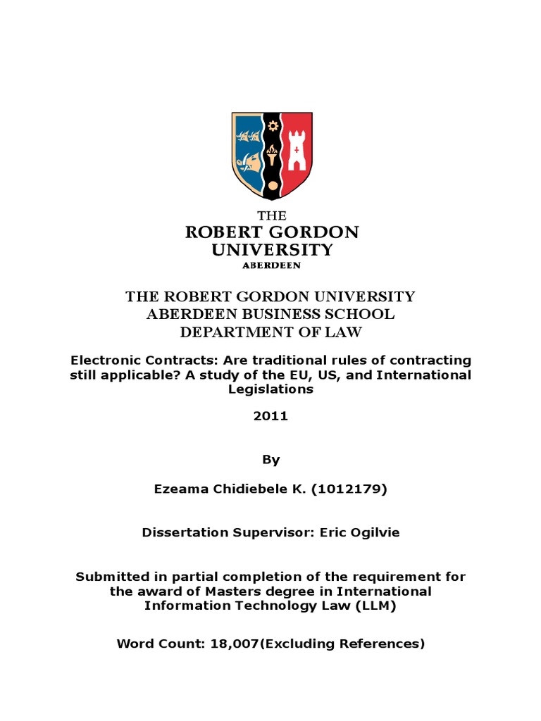 Electronic Theses and Dissertations