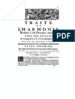 Rameau — Traité de l'Harmonie