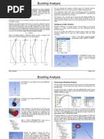 Buckling Analysis: The Theory of Buckling