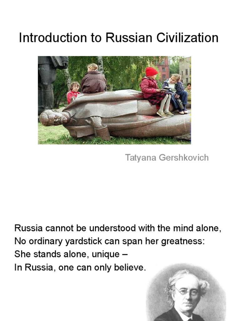 Introduction To Russian Civilization: Tatyana Gershkovich | PDF ...