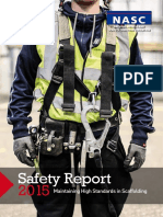 NASC Safety Report 2015 highlights scaffolding safety standards