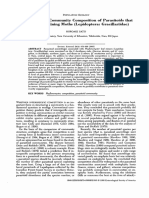 Comparison of Community Composition of Parasitoids