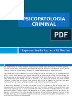  Psicopatologia Criminal 