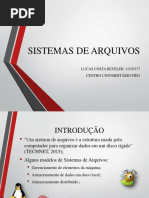 Sistemas de Arquivos - Apresentação