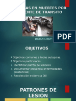 Autopsias en Muertes Por Accidente de Transito