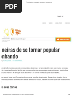 7 Maneiras de Se Tornar Popular Desenhando - Eudesenho