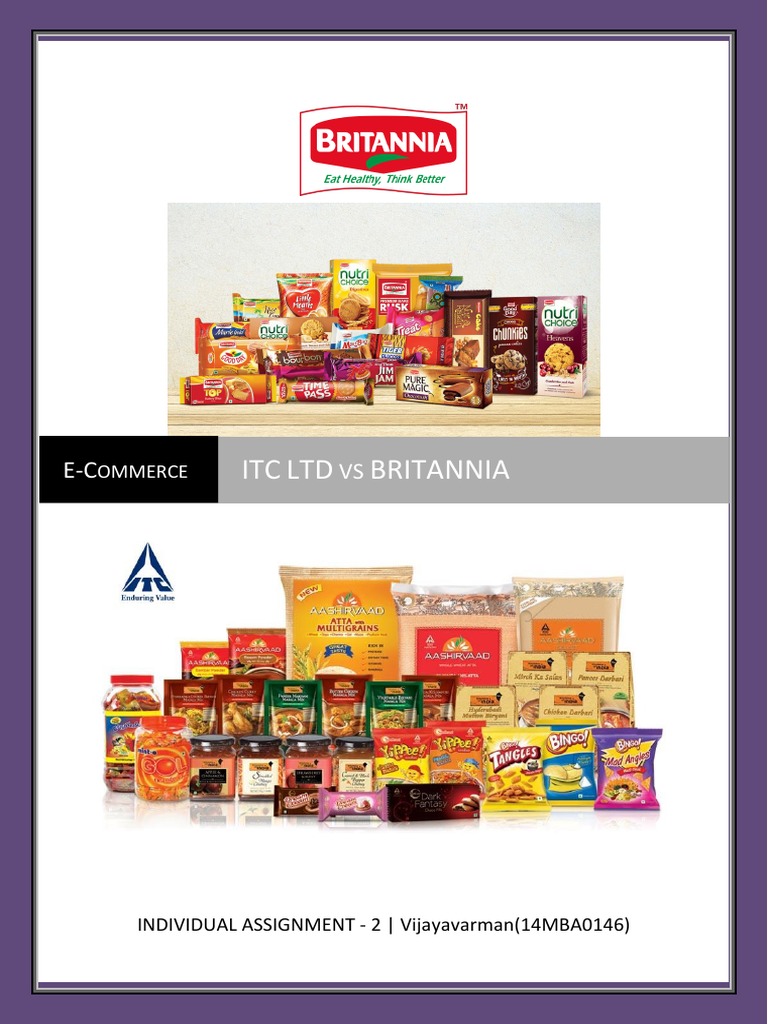 7C Framework Analysis: ITC vs Britannia | PDF | Websites | E Commerce