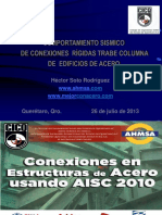 Comportamiento Sismico Conexiones Curso CICQ