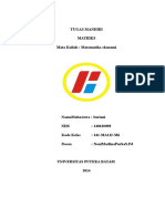 Download Makalah Matriks Semester 1 by ariputra SN295012648 doc pdf