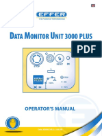 EFFER CRANE Dmu 3000 Plus-Manual