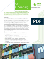 Urban and Regional Planning Brochure