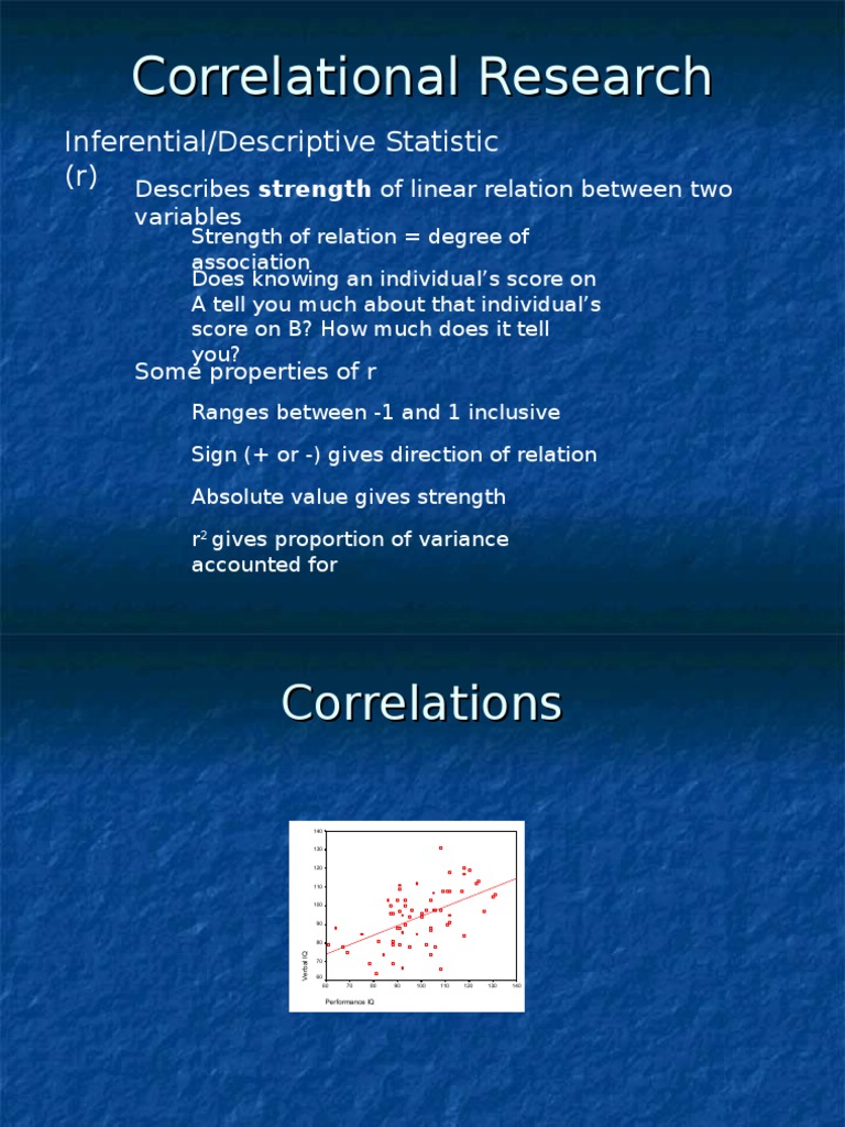 what is a correlational research design pdf