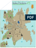 The Realms of Terrafornia Map