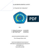 Makalah Biostat Lanjut - Uji T Dependen Dan Independen