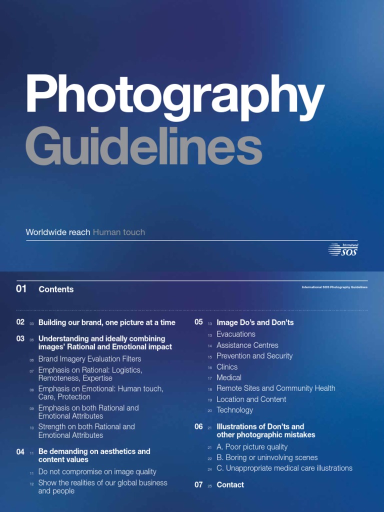 Photography Guidelines 2014 | PDF | Brand | Image