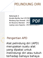 Alat Pelindung Diri (Apd)