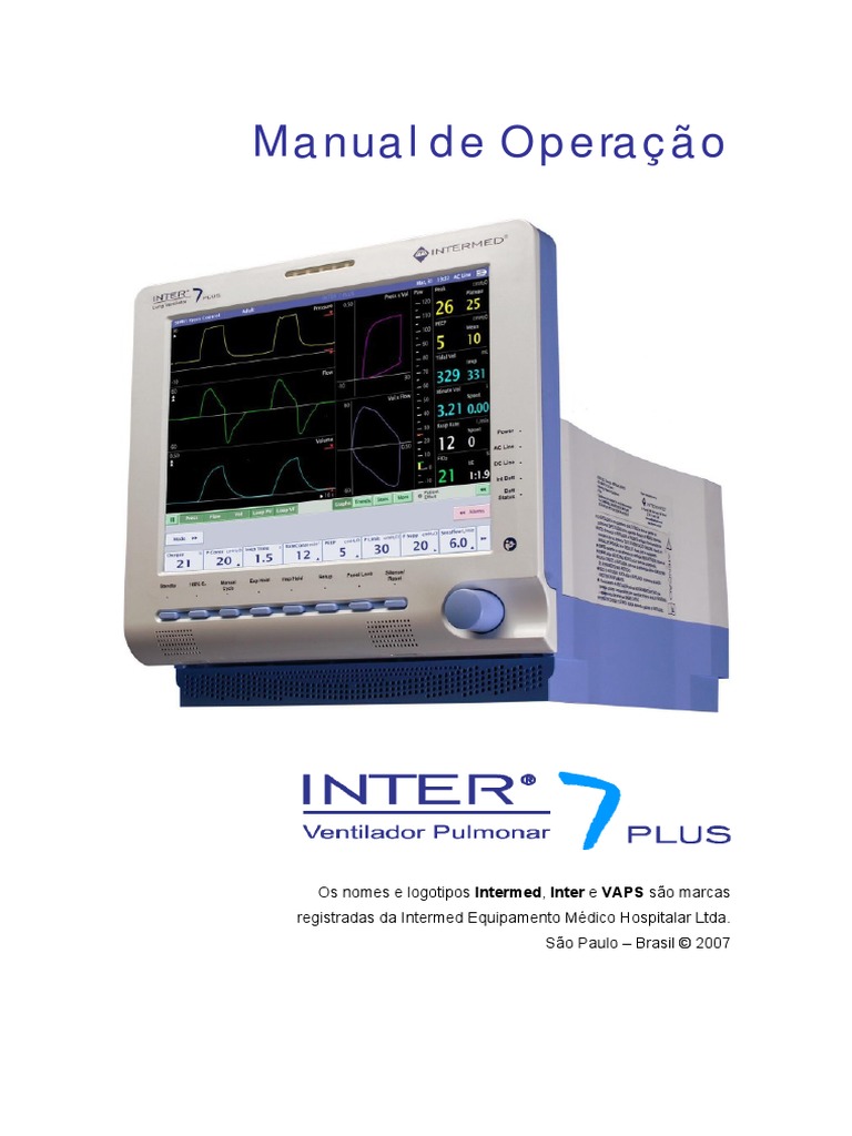 Inter 7 Plus Manual de Operações | PDF | Desperdício | Esterilização ...