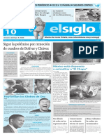 Edicion Impresa El Siglo 10-01-2016