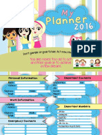Plan Your Year with This 16-Page Personal Planner