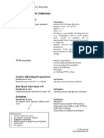 Ventilator Bundle Definitions DVT Prophylaxis: Standards of Care Exclusions Minihep Prescribed As Per Protocol