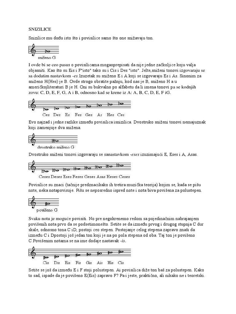 SNIZILICE | PDF