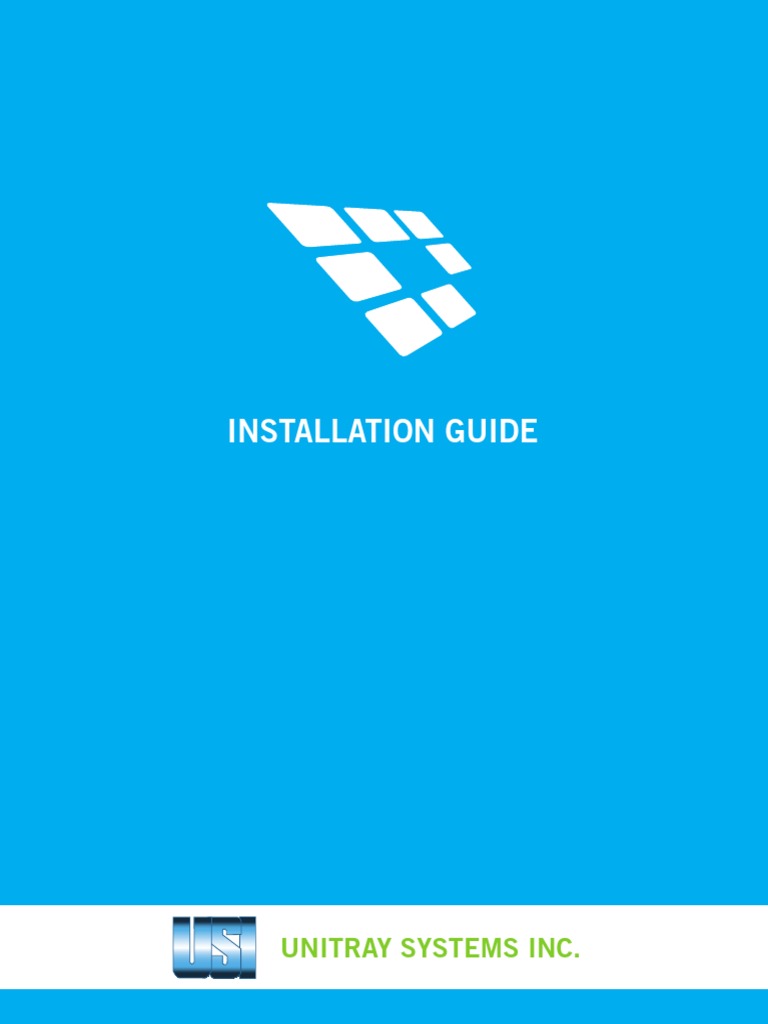 Unitray Systems Installation Guide | PDF | Electrical Conductor | Screw