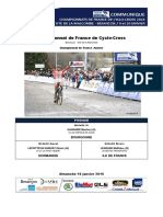 Championnat de France de cyclo-cross Juniors messieurs 2016