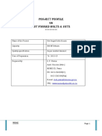 Hot Forged Bolts & Nuts Project Profile