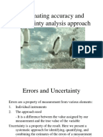 5 Estimating Accuracy and Uncertainty Analysis Approach - Week 5