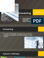 Scheduling: Project Management (IE 408) - IE42FA3 Ruth Bango Siegfred Laborte
