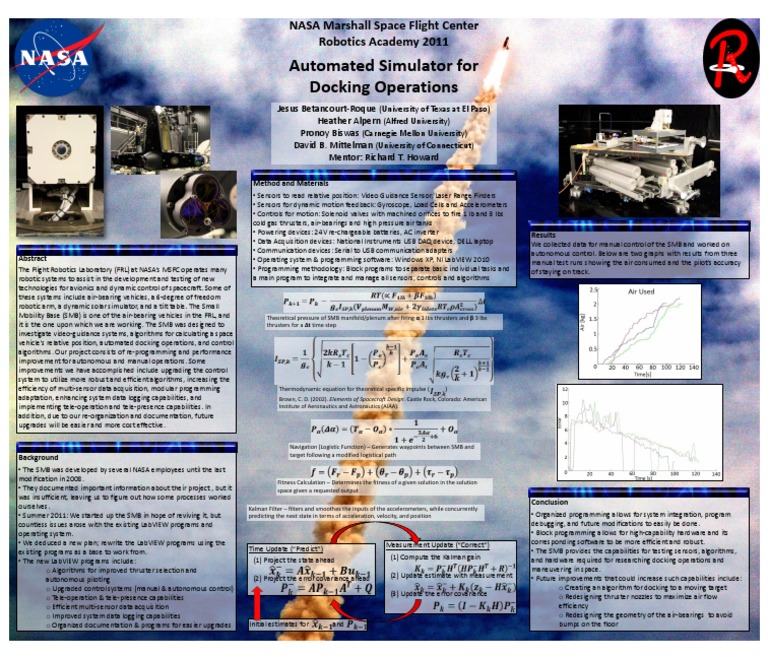 MSFC NASA Robotics Academy 2011 Flight Robotics Laboratory | PDF ...