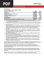 Serco HY15 Results SEA 11 August 2015