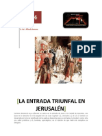 La Entrada Triunfal en Jerusalén Juan 12