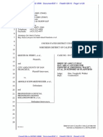 Perry v. Schwarzenneger Amicus Brief by Bay Area Lawyers for Individual Freedom, No. 09-Cv-02292 (N.D.cal. Jan. 29, 2010)