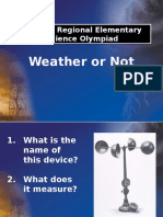 Weather or Not Event Test