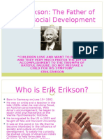 Erik Erikson's Psychosocial Theory of Development