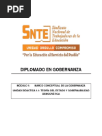 Teoria Del Estado y Gobernabilidad