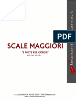 Scale Maggiori 3 Note Per Corda