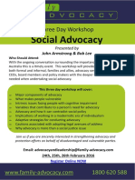 Social Advocacy Workshop Flier Final