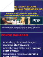 Nursing Staff Bylaws